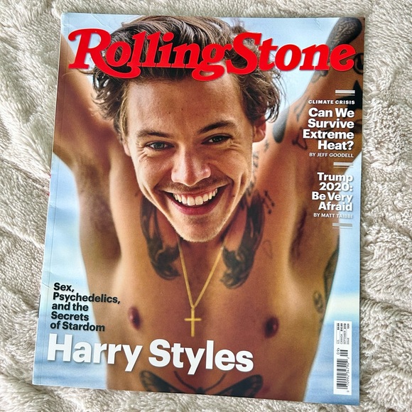 the Rolling Stones Other - Harry Styles Rolling Stone Magazine 2019